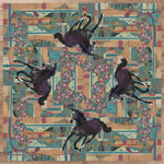 Running Horse Rug - 8 Ft. Square