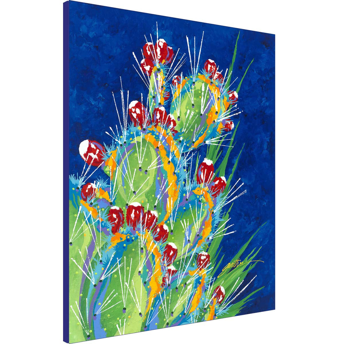 Peyote Prick Cactus Wall Art