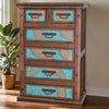 Turquoise Patina Chest