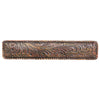 Tooled Rustic Leather Cabinet Pull