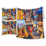 Bandits & Heroes Pillow & Throw Set (3pc)