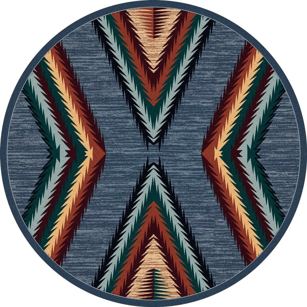 Twin Rivers Rug - 8 Ft. Round
