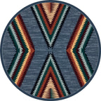 Twin Rivers Rug - 8 Ft. Round