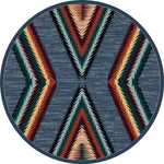 Twin Rivers Rug - 8 Ft. Round