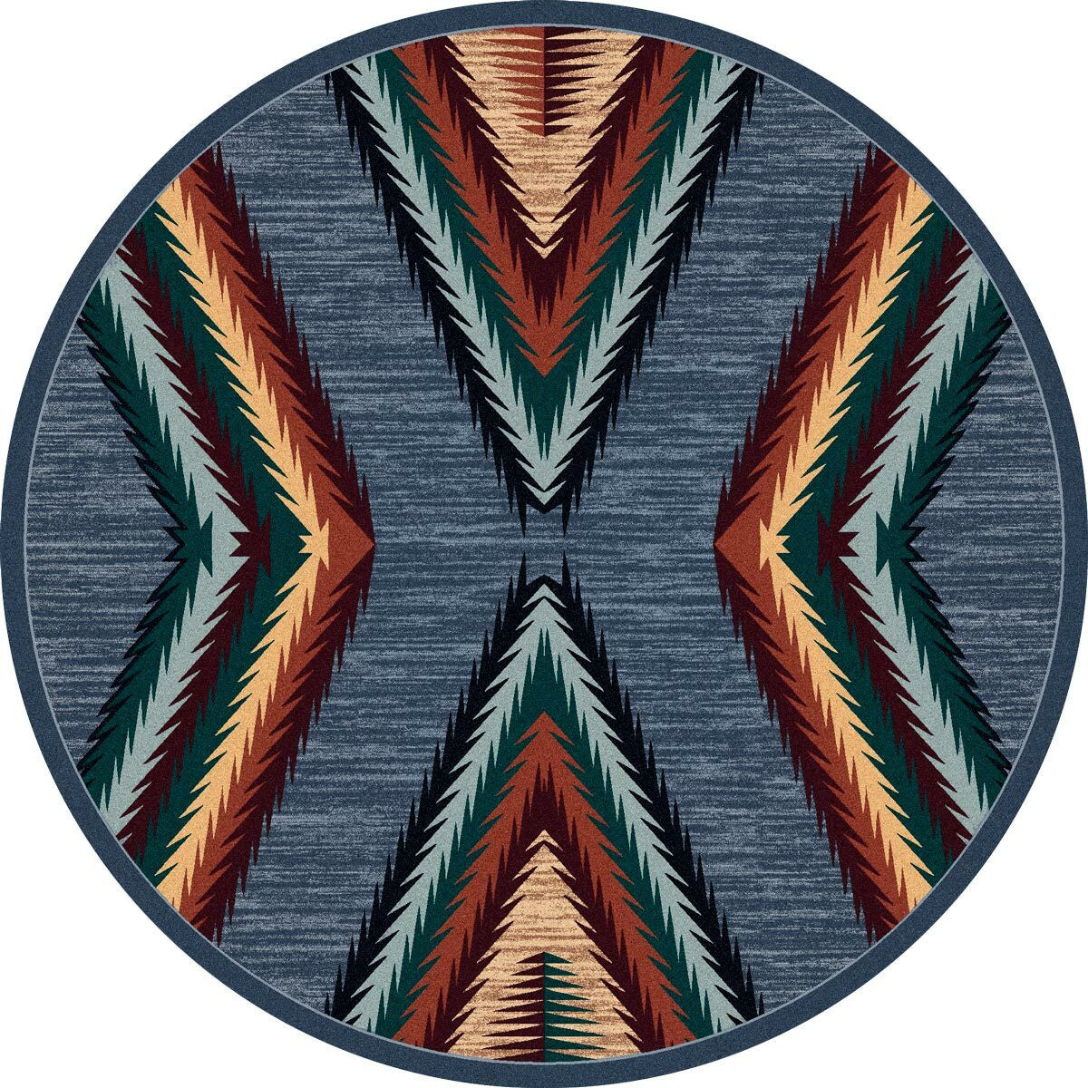 Twin Rivers Rug - 8 Ft. Round