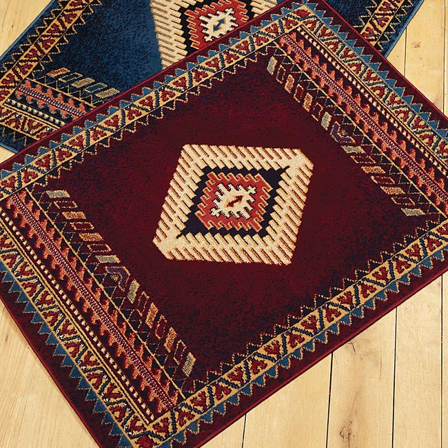 Tucson Burgundy Rug - 5 x 8