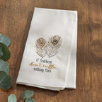 Soft Plumes Decorative Dishtowels - Set of 4