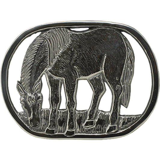 Pewter Horse Trivet