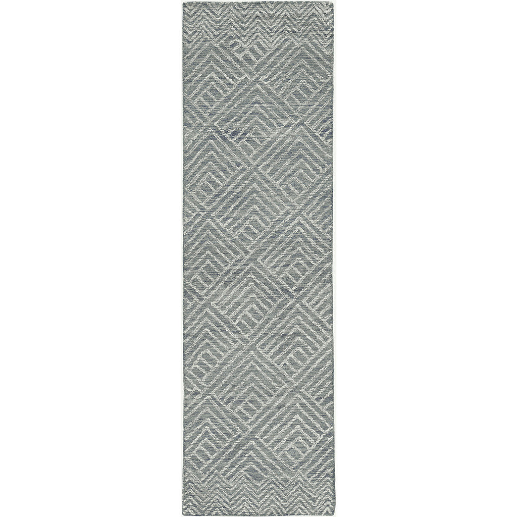 Denim Zen Rug - 2 x 8