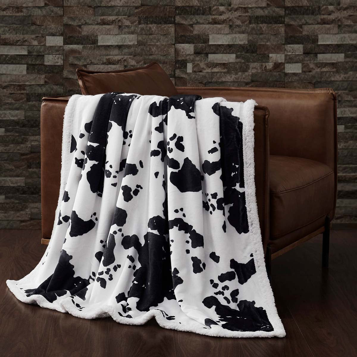 Elsa Black & White Throw