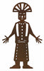 Kachina Figure 3 Wall Art