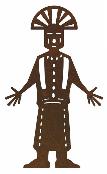 Kachina Figure 3 Wall Art