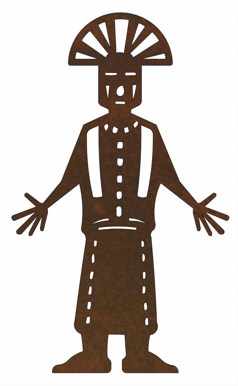 Kachina Figure 3 Wall Art