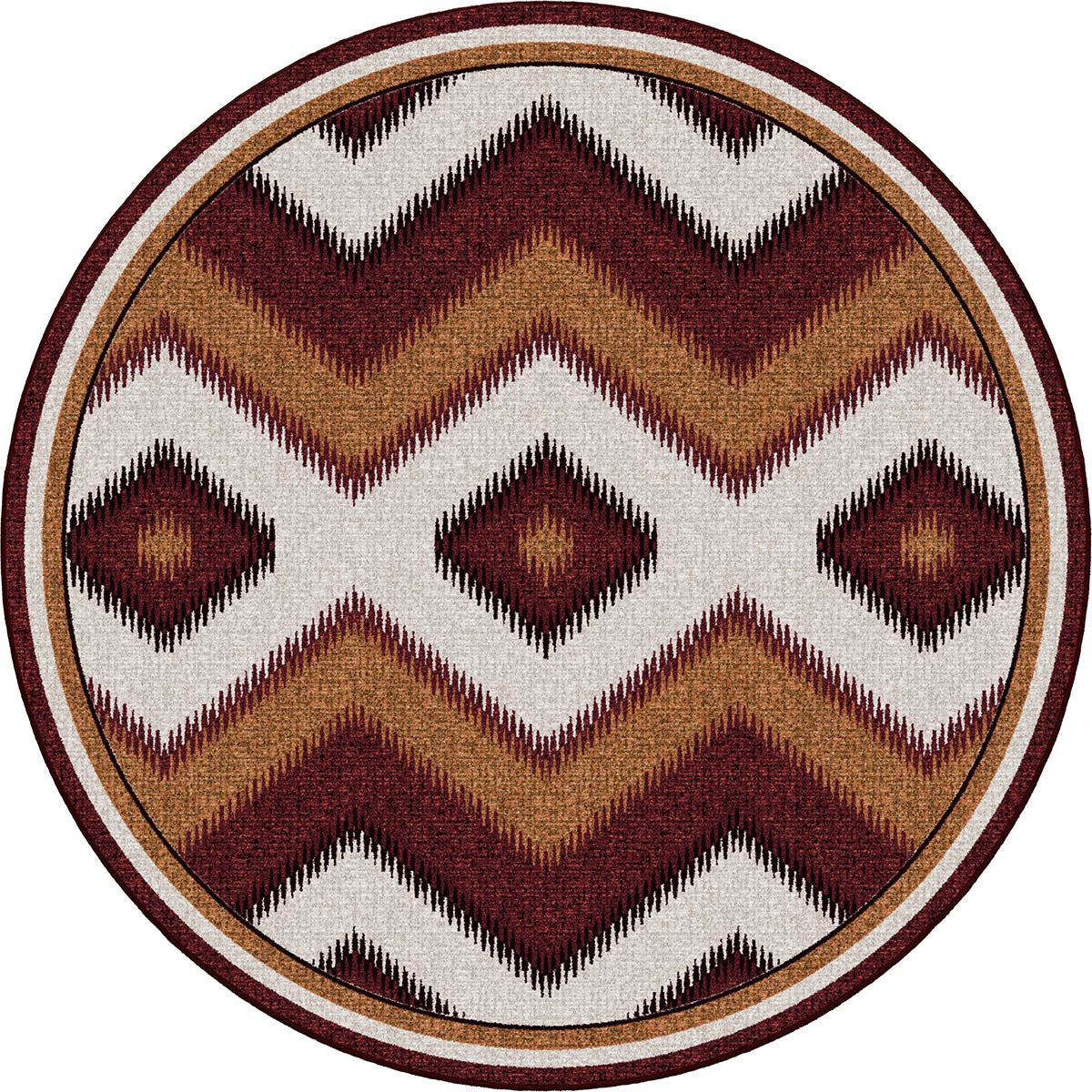 Cimarron Valley Rug - 8 Ft. Round
