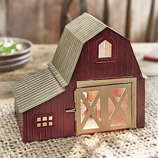 Red Barn Accent Lamp