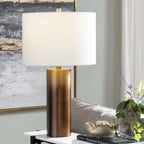 Golden Glow Ombre Table Lamps - Set of 2