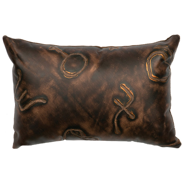 Tombstone III Geometric Pillow