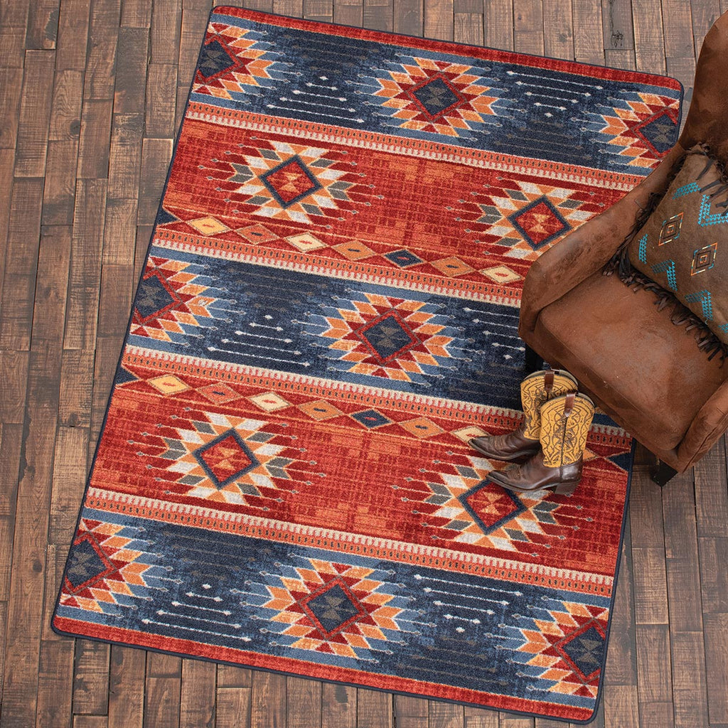 Fiery Sky Rug - 8 x 11