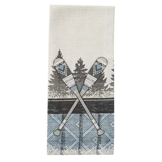 Woodsy Paddles Dishtowels - Set of 2