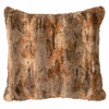 Amber Fox Cuddle Fur Pillow - 18 x 18