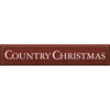 Country Christmas Wood Sign