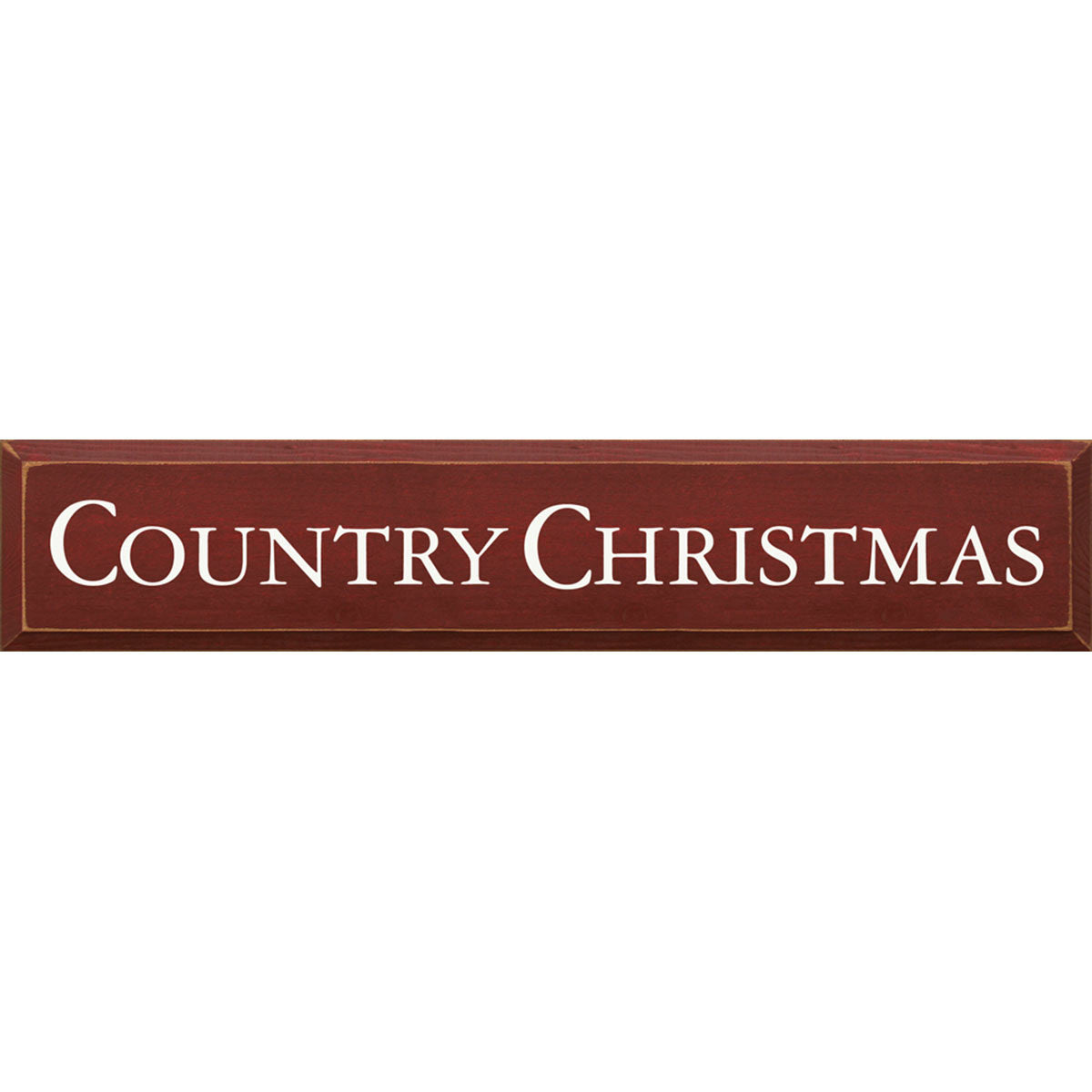 Country Christmas Wood Sign