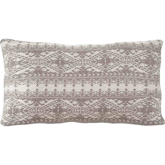 Tribal Knit Oversized Pillow