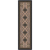 Double Cross Sand Rug - 2 x 8