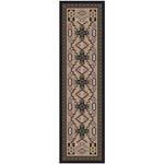 Double Cross Sand Rug - 2 x 8