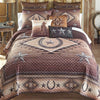 Western Star Quilt Bed Set - King