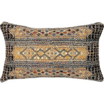 Tribal Stripes Oblong Accent Pillow - Black - OUT OF STOCK UNTIL 09/11/2026