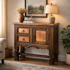 Amarillo Yoke Cabinet with Copper Top