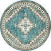 Sedona Nights Turquoise Rug - 8 Ft. Round