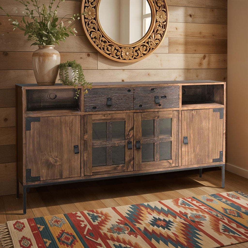 Lakeshore Walnut TV Stand - 5 Foot