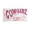 Cowgirl Rodeo Hooked Pillow