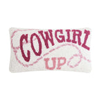 Cowgirl Rodeo Hooked Pillow