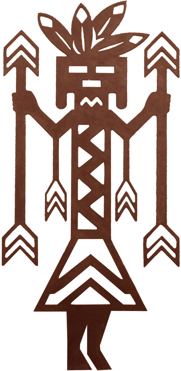 Yei Female Metal Wall Art