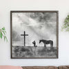 Kneel at the Cross Wall Art