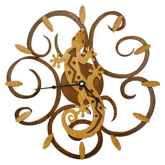Taos Lizard Wall Clock