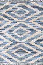 Blue Sky Geometric Rug - 3 x 4