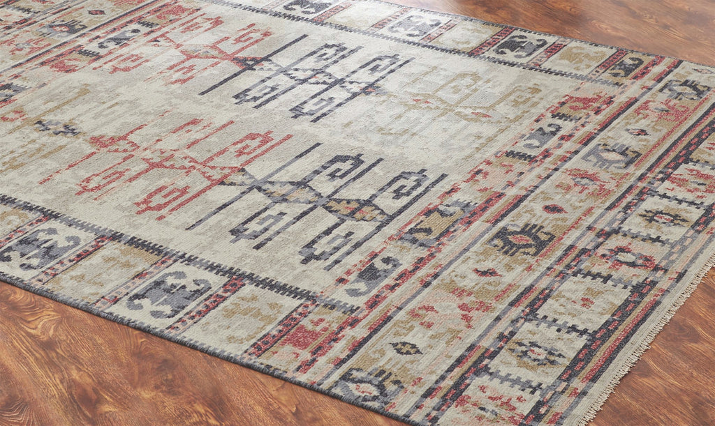 Rodeo Ridge Gray Rug - 8 Ft. Round