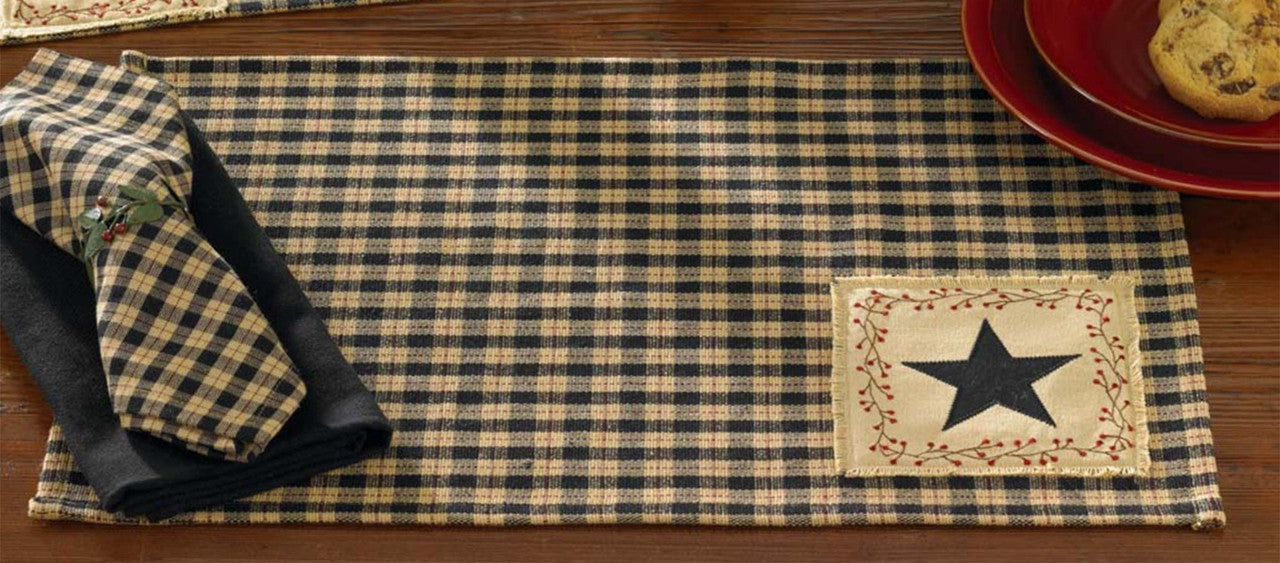 Country Star Placemats - Set of 4