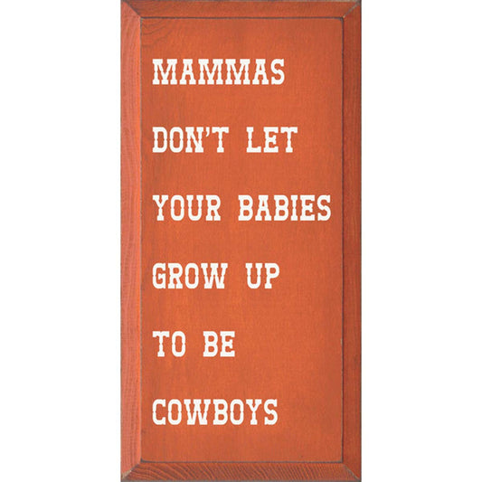Cowboys Mammas Wall Art