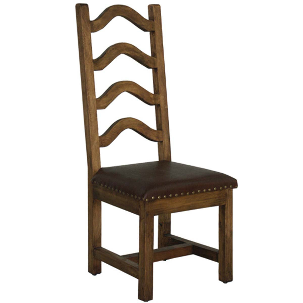 Ridgeview Dining Chair with Leather Seat