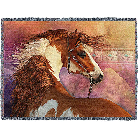 Tecumseh Horse Throw
