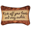 Stay Awhile Tapestry Pillow