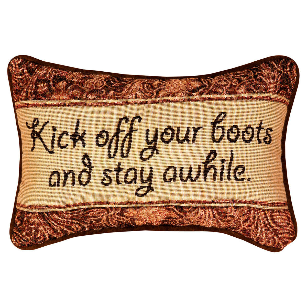 Stay Awhile Tapestry Pillow