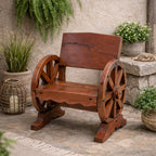 Cheyenne Wagon Wheel Wood Chair