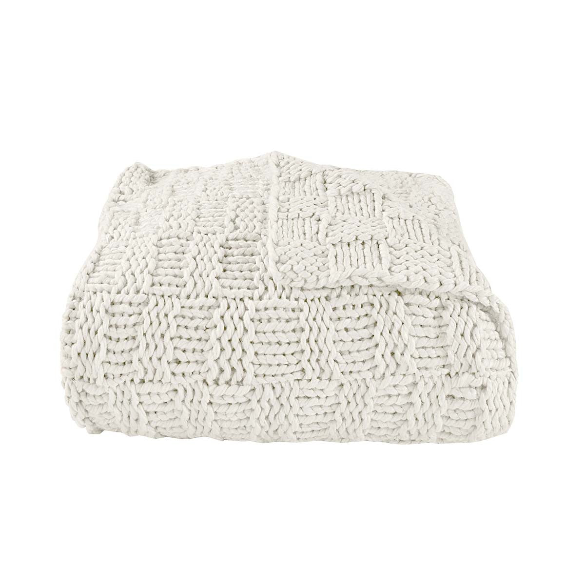 Cable Knit Euro Cozy Throw - OUT OF STOCK UNTIL 07/28/2026