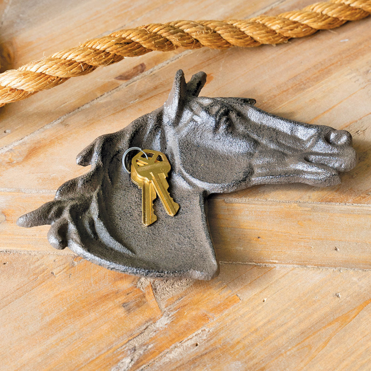 Horse Cast Iron Trinket Dish